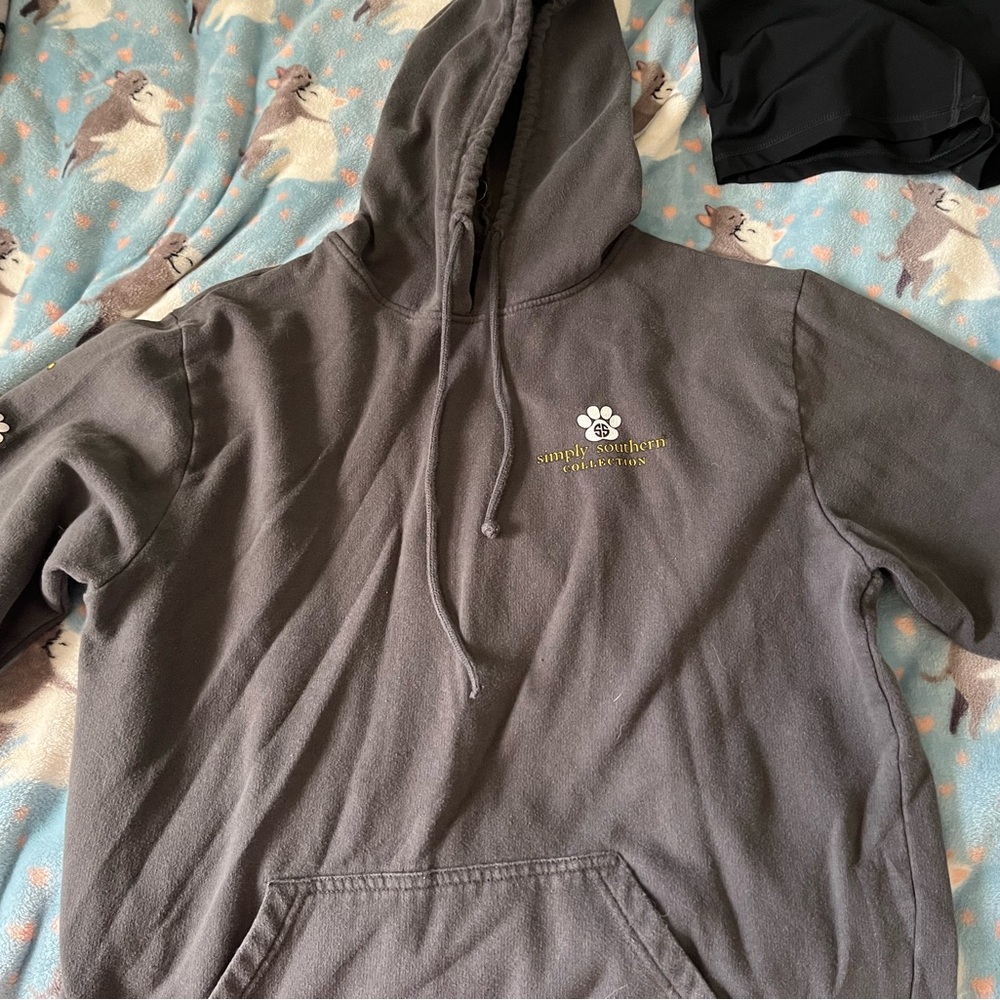 simply southern grey hoodie